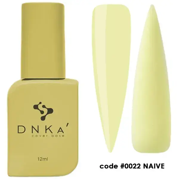 Rubber Base French DNKa #0022 Naive 12 ml — Cobertura French