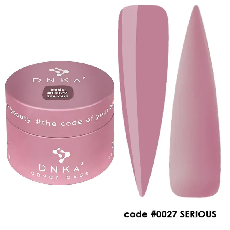 Rubber Base French DNKa #0027 Serious 30 ml — Cobertura French