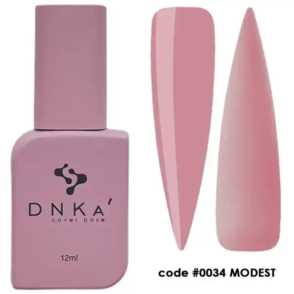Rubber Base French DNKa #0034 Modest 12 ml — Cobertura French