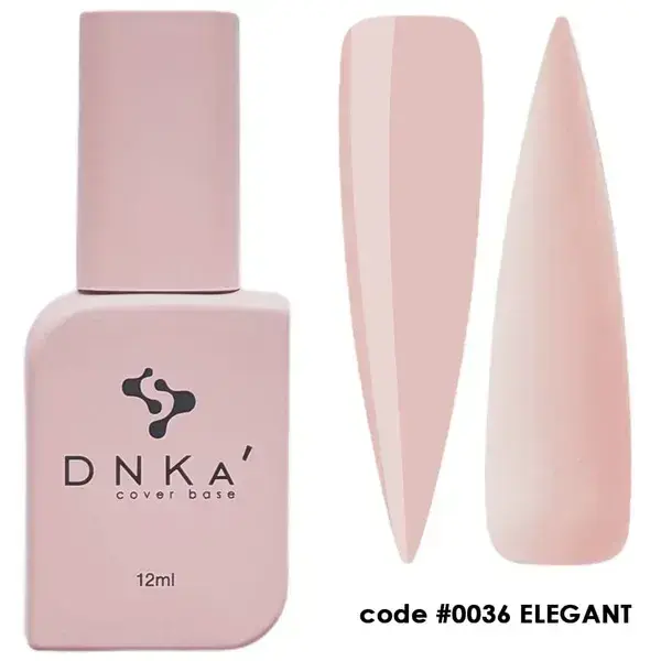 Rubber Base French DNKa #0036 Elegant 12 ml — Cobertura French