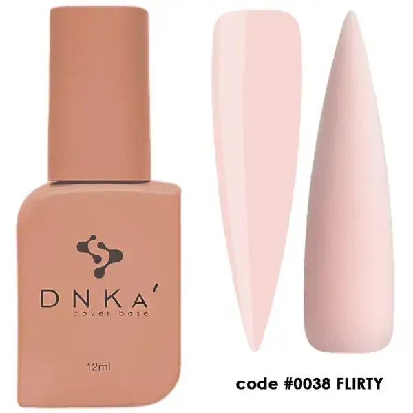 Rubber Base French DNKa #0038 Flirty 12 ml — Cobertura French