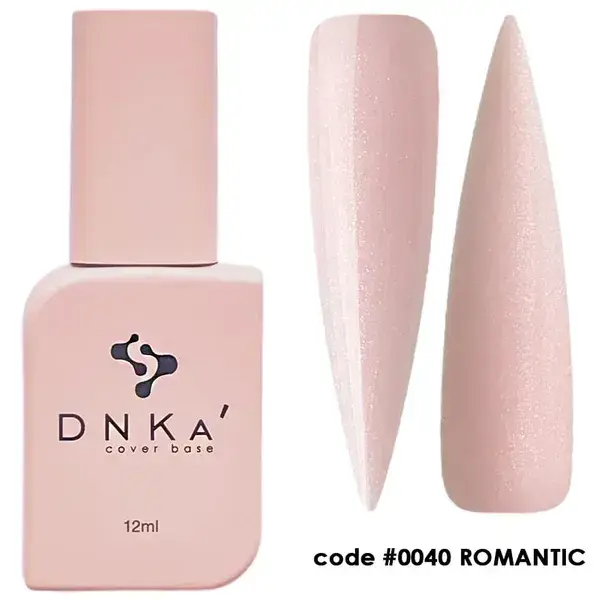 Rubber Base French DNKa #0040 Romantic 12 ml — Cobertura French