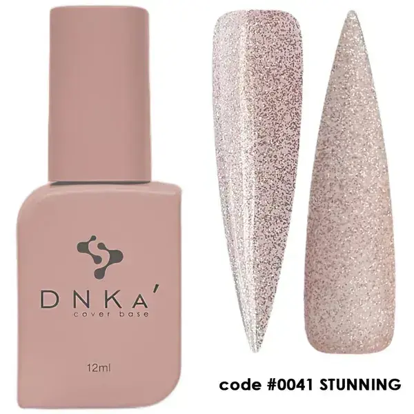 Rubber Base French DNKa #0041 Stunning 12 ml — Cobertura French