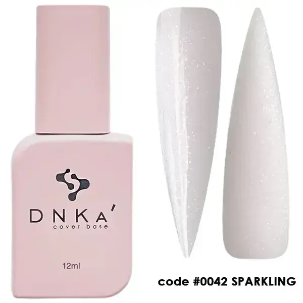 Rubber Base French DNKa #0042 Sparkling 12 ml — Cobertura French