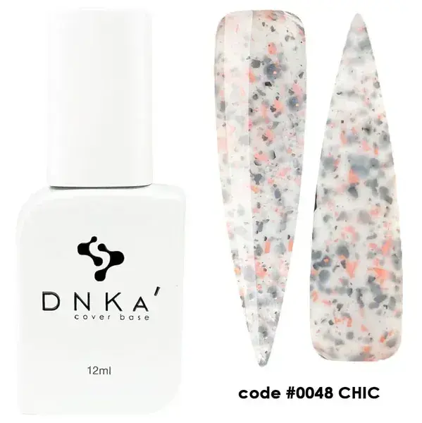 Rubber Base French DNKa #0048 Chic 12 ml — Cobertura French