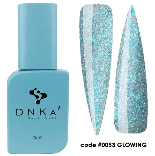 Rubber Base French DNKa #0053 Glowing 12 ml — Cobertura French
