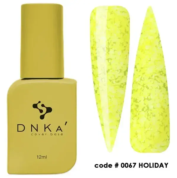 Rubber Base French DNKa #0067 Holiday 12 ml — Cobertura French