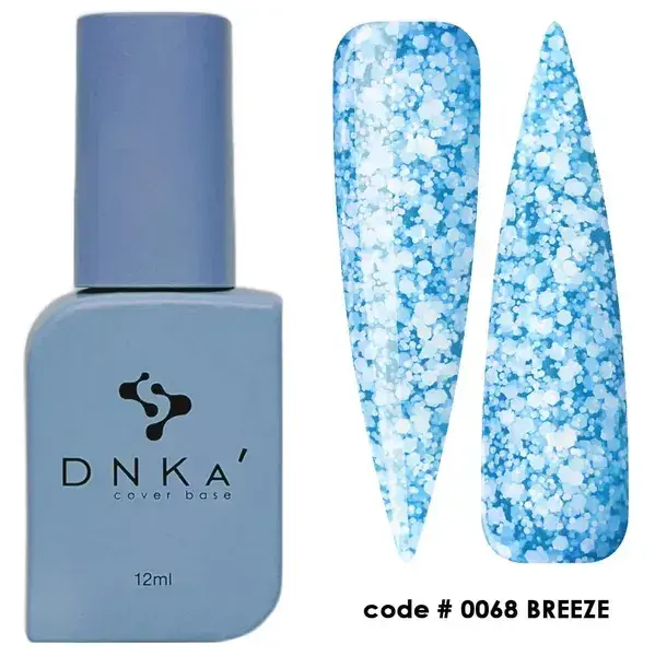 Rubber Base French DNKa #0068 Breeze 12 ml — Cobertura French