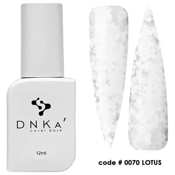 Rubber Base French DNKa #0070 Lotus 12 ml — Cobertura French