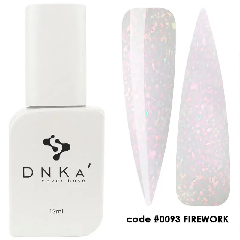Rubber Base French DNKa #0093 Firework 12 ml — Cobertura French