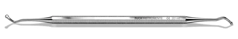 RUCK® INSTRUMENTE Double-Sided Spatula/Curette, 17 cm (2014601)