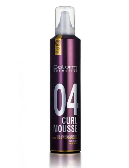Salerm Curl mousse 04 Extra Fuerte Pro Line 300 ml