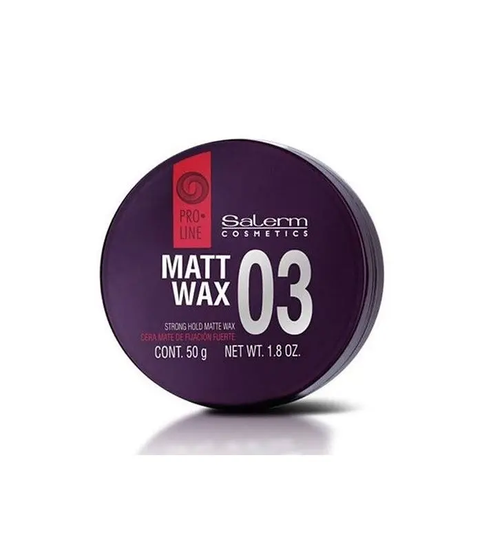 Salerm Wax cera Mate de fijación Fuerte 50 ml