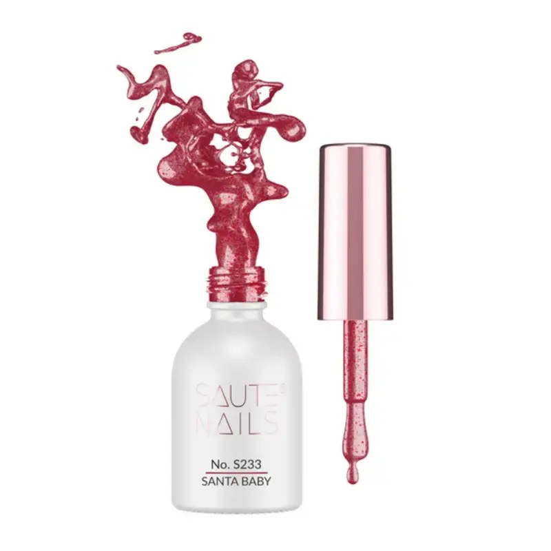 Santa Baby Esmalte Semipermanente Saute Nails 8ml.