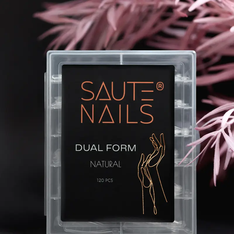 Saute Nails Dual Form Natural