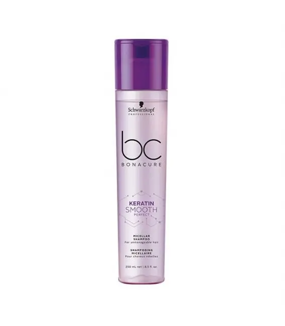 Schwarzkopf BC Keratin Smooth Perfect Champu Micelar cabello rebelde 250ml