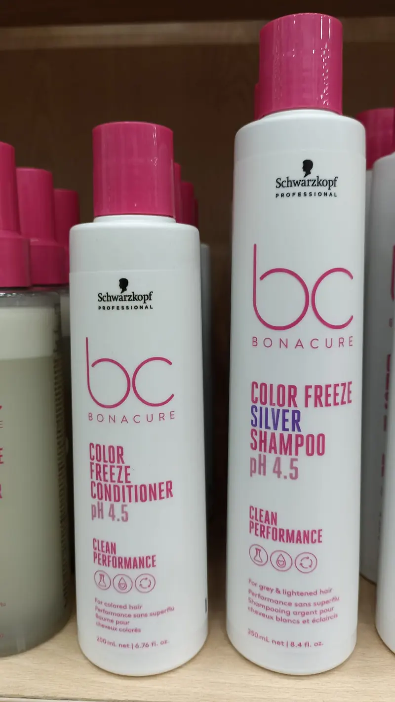 Schwarzkopf BC  pH 4,5 Color Freeze Champu micelar sin sulfatos 200 ml