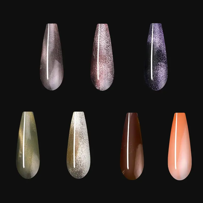 Set Cat Eye IMEN 05 Bengal – 7 esmaltes de 8 ml
