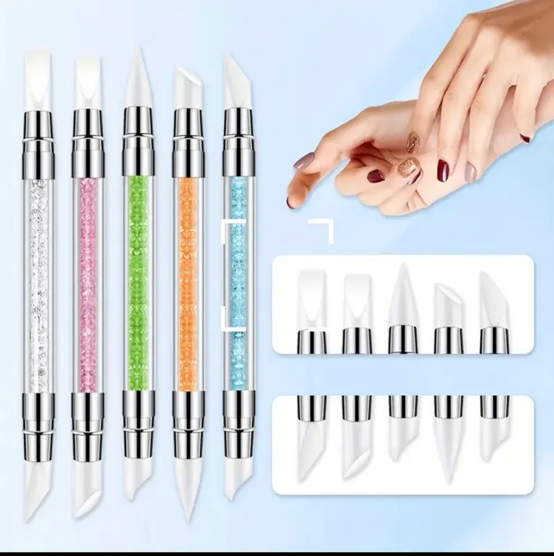 Set de Punteros de Silicona para Nail Art