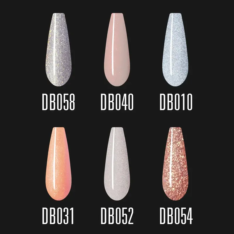 Set Esmaltes Semipermanentes IMEN Elegant Shine – 6 Colores