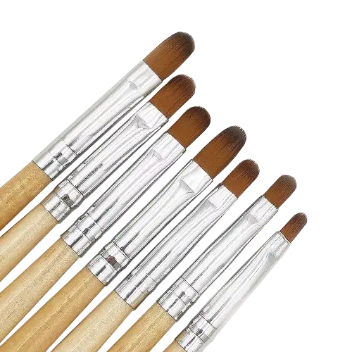 Set Profesional de 7 Pinceles para Gel