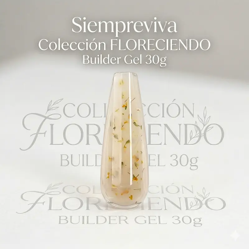 Siempreviva Floreciendo Claumy - Builder Gel 30g