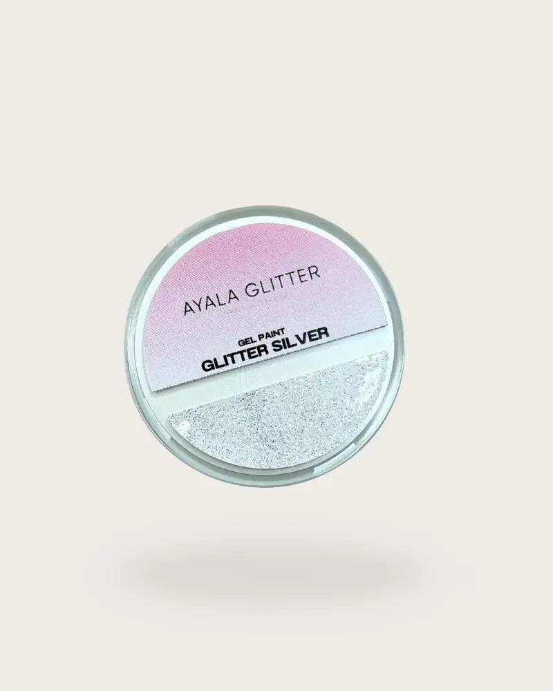 SILVER GLITTER - Color Gel