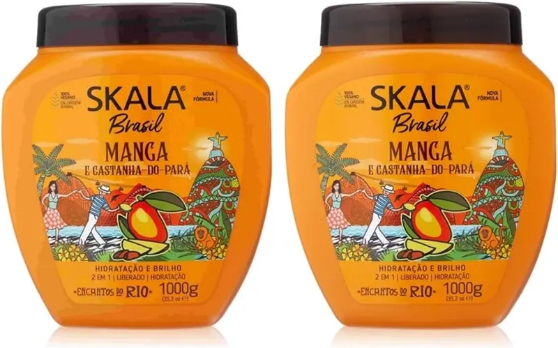 SKALA Crema ACONDICIONADORA Manga E CASTANHA para 1000ML