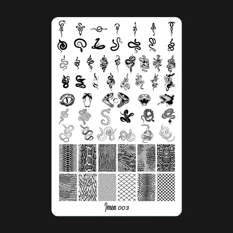 Stamping plate 003