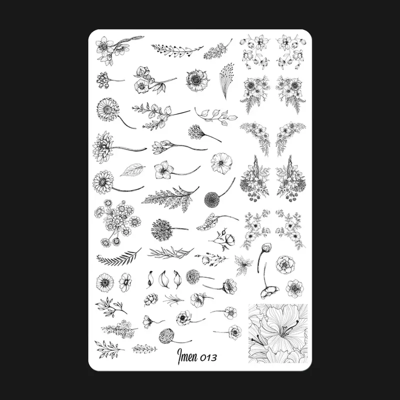 Stamping plate 013