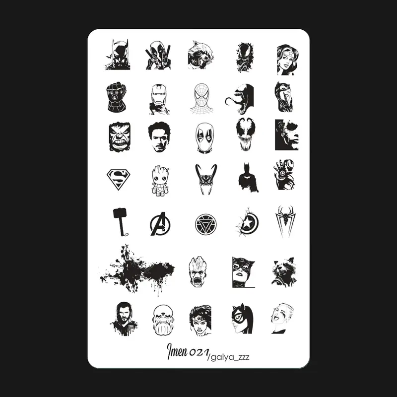 Stamping plate 021