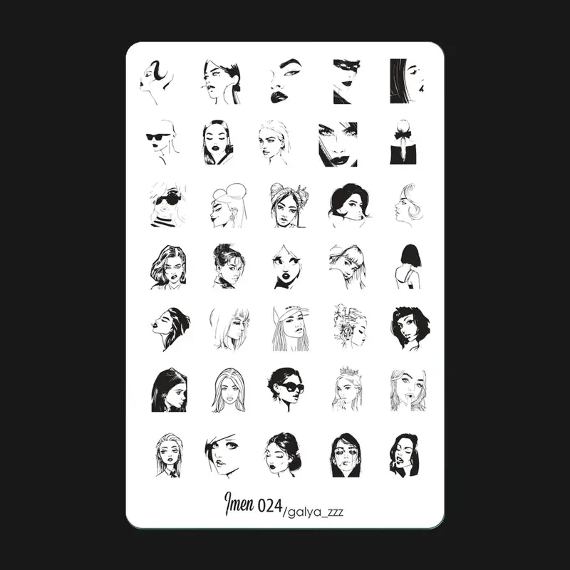 Stamping plate 024