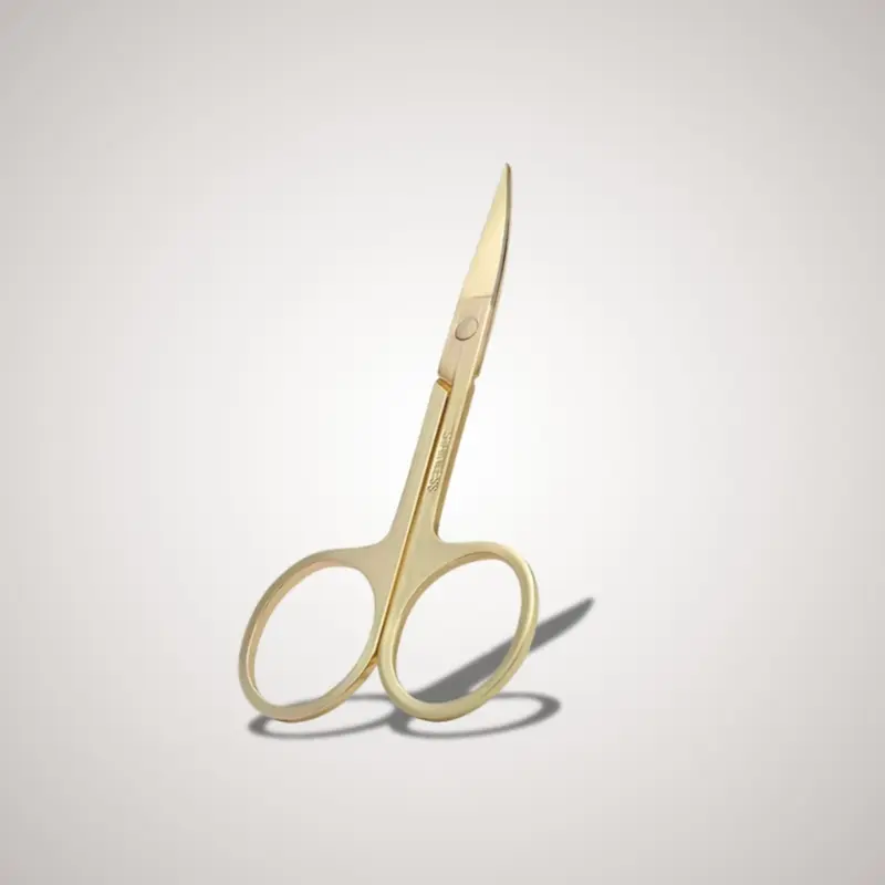 Tijeras para uñas - dorado