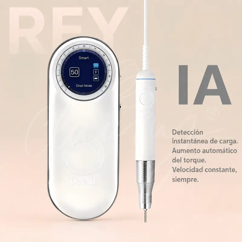 Torno IA Micromotor inteligente O’Nail + 1 pieza de mano + pack de fresas de regalo