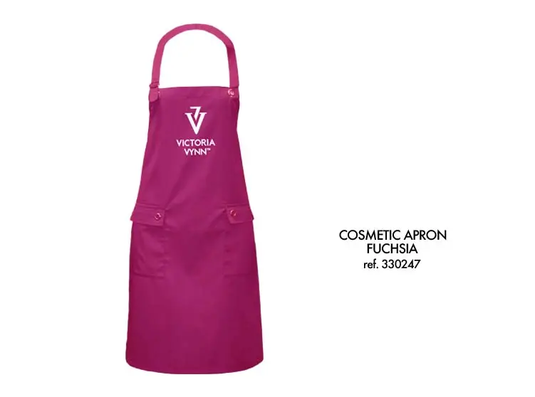 Victoria Vynn Fuchsia-Colored Apron
