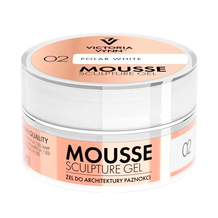 Victoria Vynn MOUSSE SCULPTURE GEL Polar White 02, 15ml