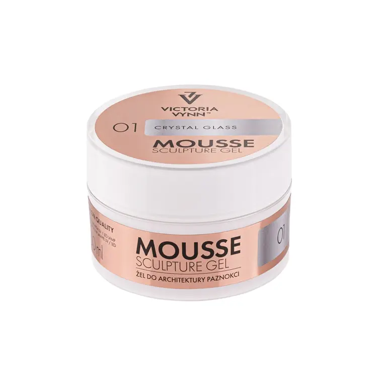 Victoria Vynn SCULPTING GEL FOAM Crystal Glass 01 50ml