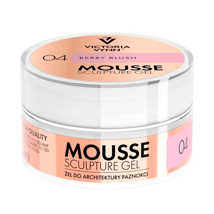 Victoria Vynn SCULPTING GEL MOUSSE Berry Blush 04, 15 ml