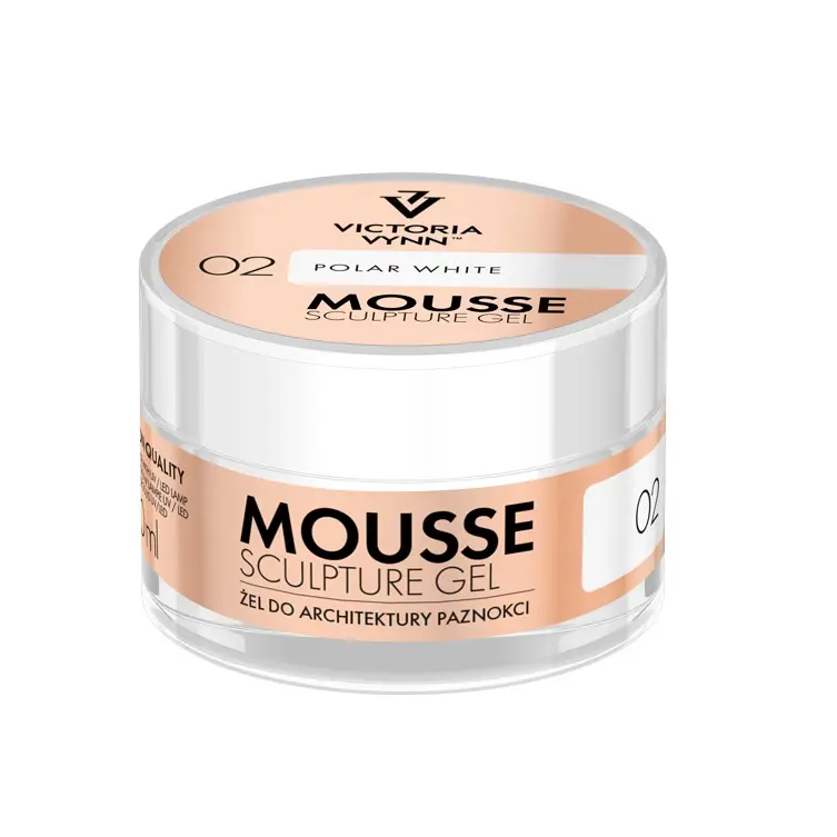 Victoria Vynn SCULPTING GEL MOUSSE Polar White 02 50ml
