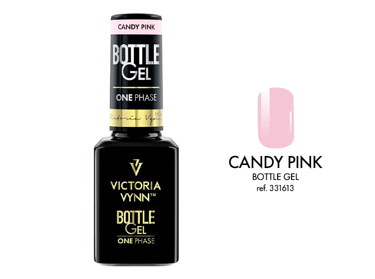 Victoria Vynn SINGLE-PHASE GEL in a bottle, Candy Pink, 15 ml