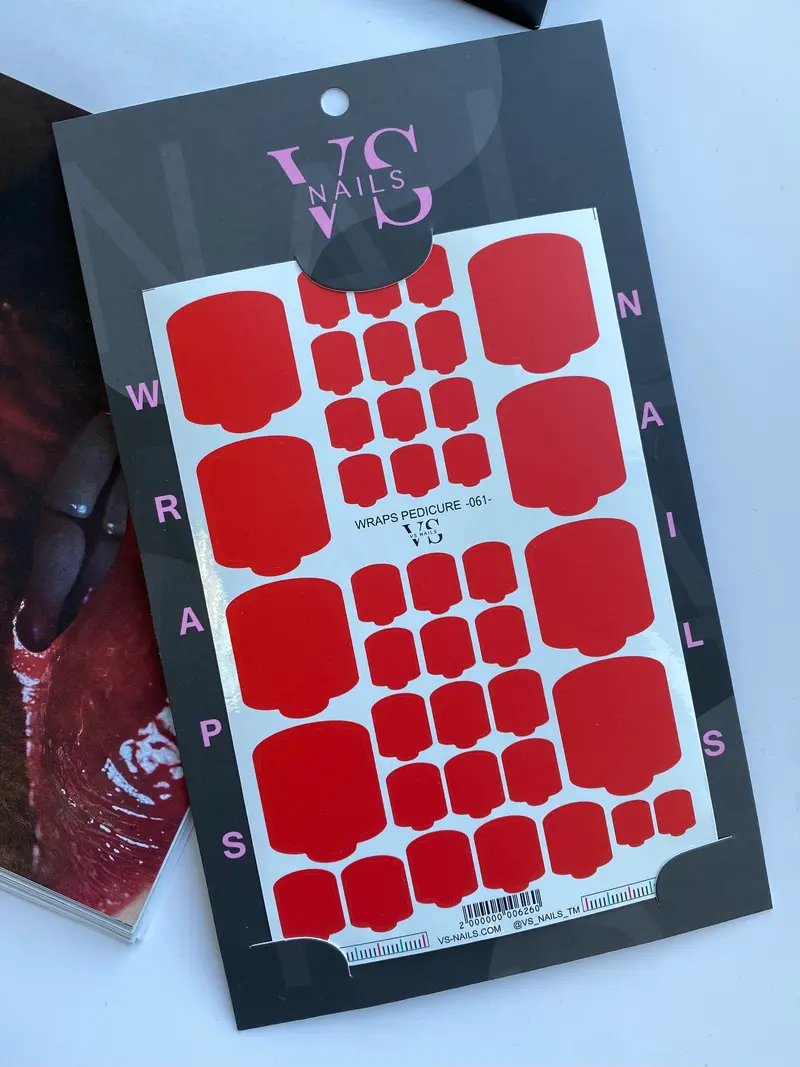 VS NAILS Pedicure Wraps Nr.61