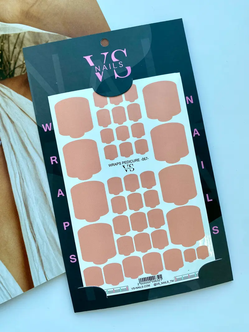 VS NAILS Pedicure Wraps Nr.67