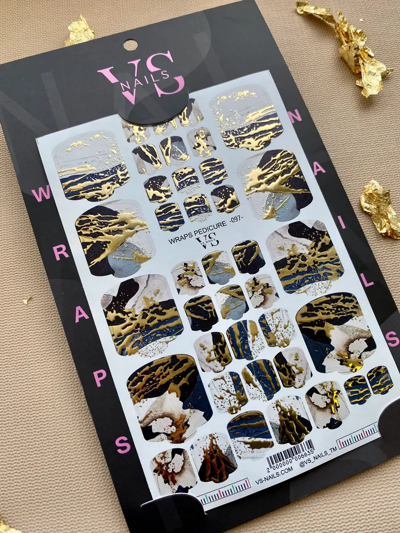 VS NAILS Pedicure Wraps Nr.97