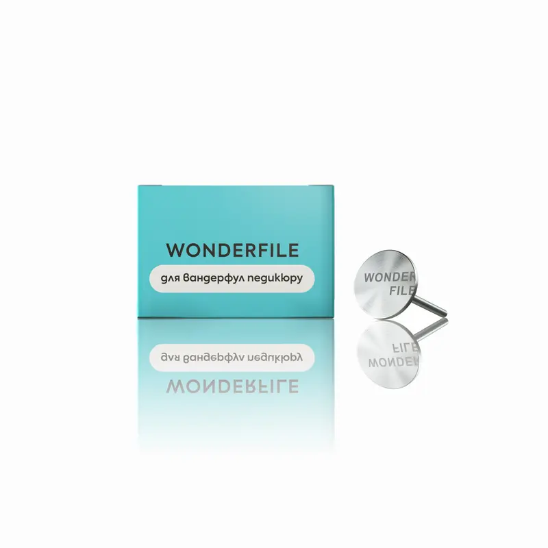 Wonderfile Metal-Base Pedicure Disc, 20 mm [WFPD20]