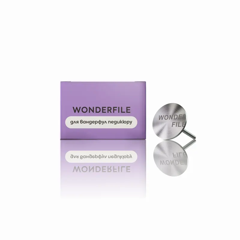 Wonderfile Metal-Base Pedicure Disc, 25 mm [WFPD25]