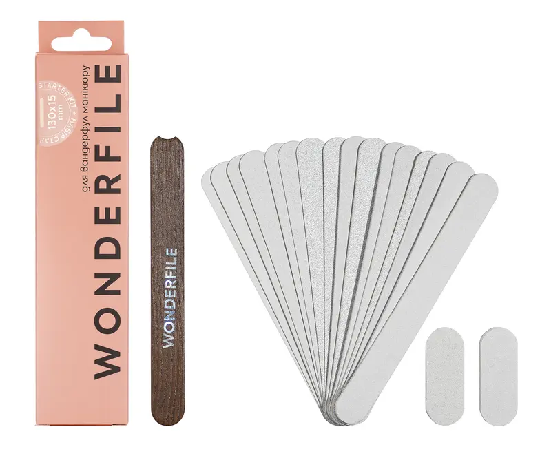 Wonderfile Starter Kit with a 130x15 wooden base