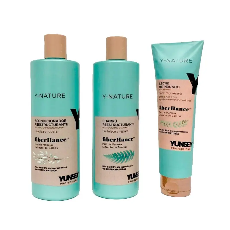 Yunsey Apto para Metodo Curly - Pack Reestructurante Natural