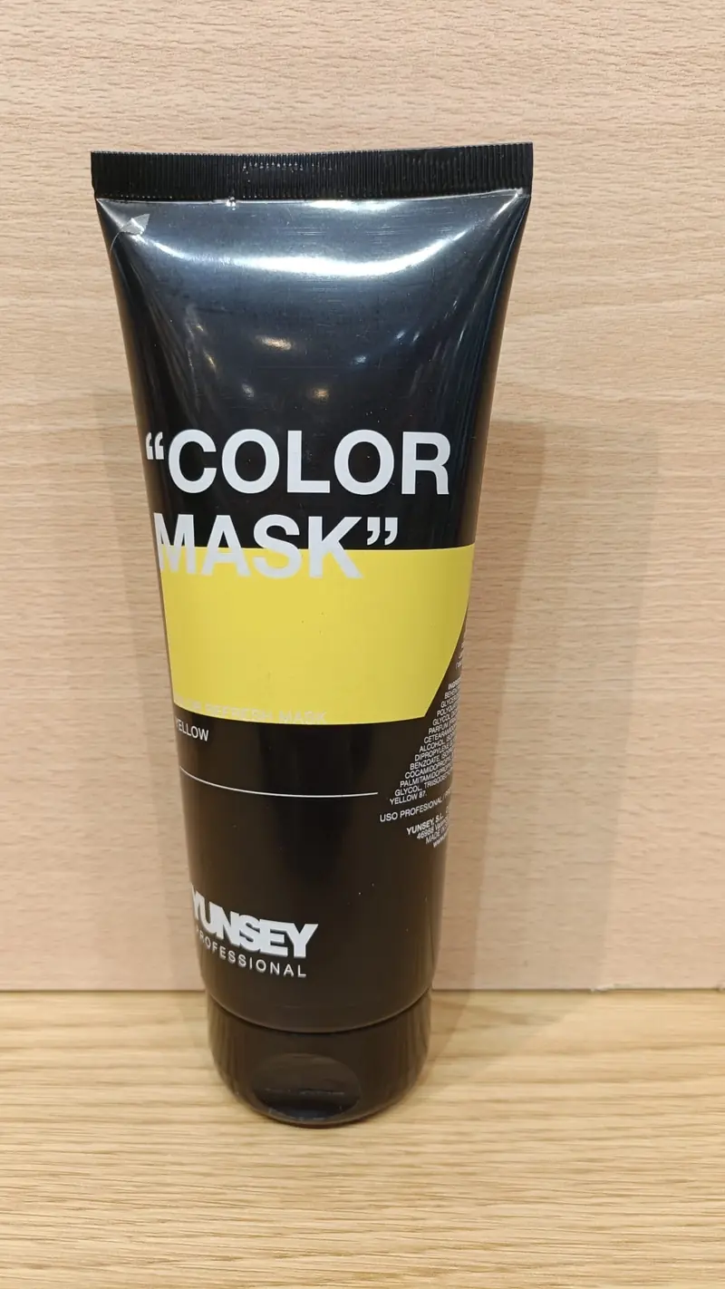 Yunsey Mascarilla de Color Amarillo 200 ml
