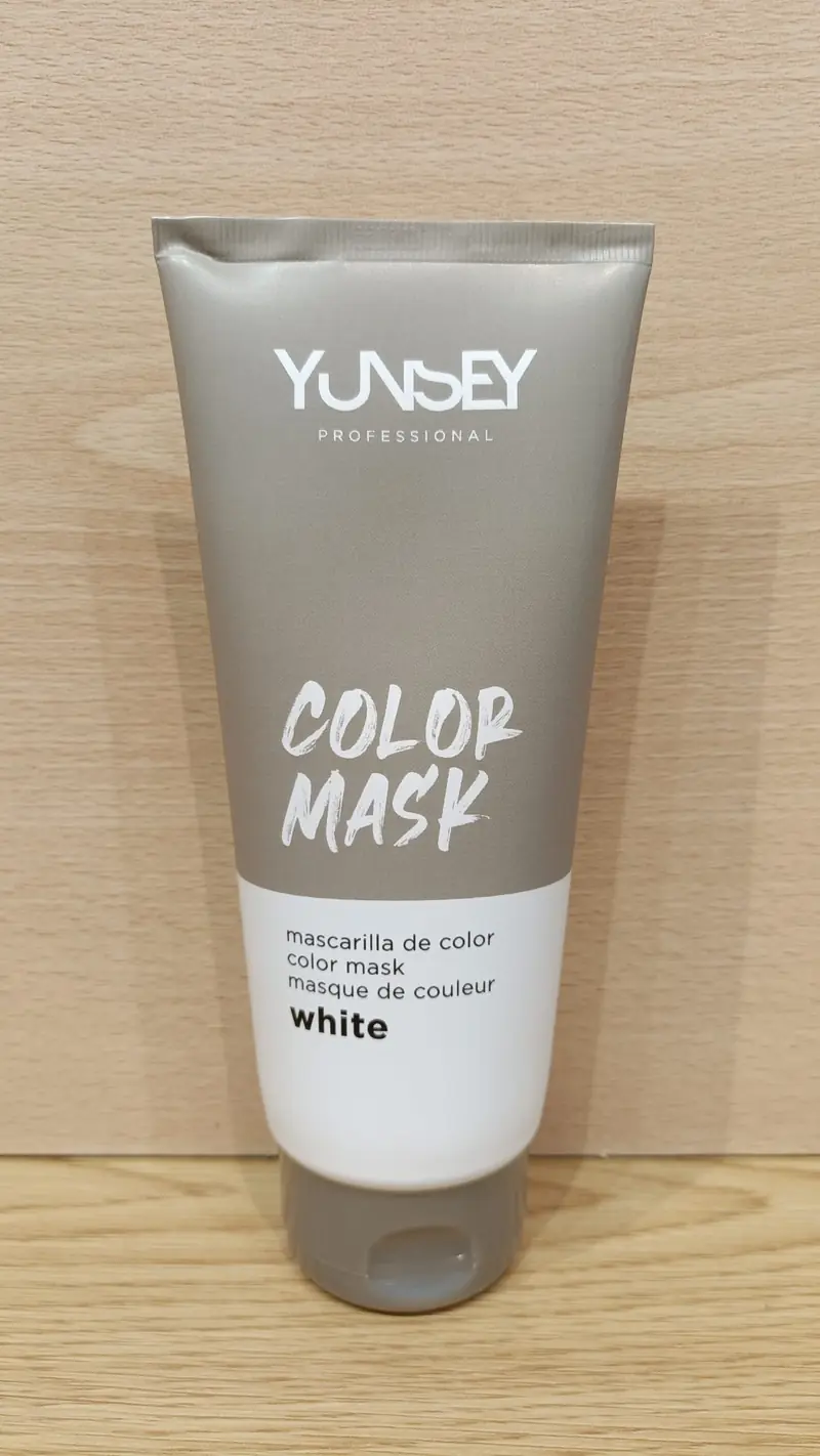 Yunsey Mascarilla de Color Blanco 200 ml
