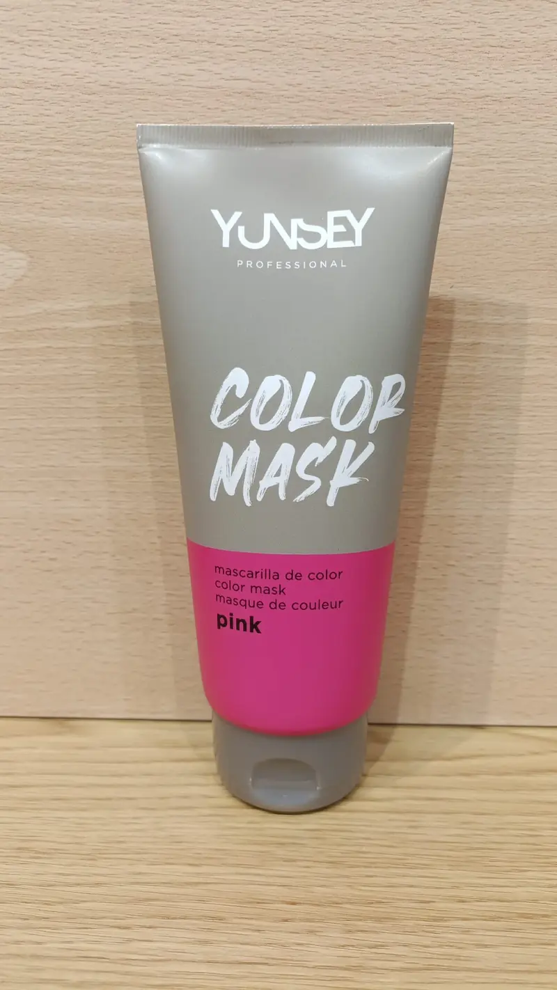 Yunsey Mascarilla de Color Rosa 200 ml